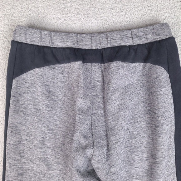 Puma Sweatpants Joggers Mens Medium Gray 28 Waist Activewear Zip Pockets Sports - Picture 10 of 15